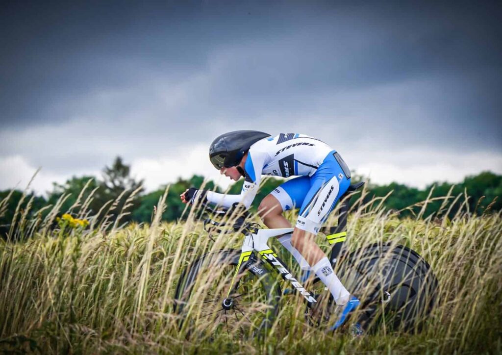 Mitglieder des Stevens Radteams bei einem Teamevent