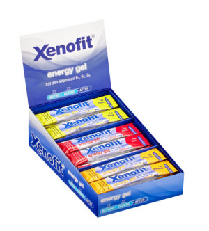 Xenofit energy gel 3-fach sortiert